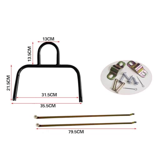 Pédale de rechange pour poubelles pièce robuste kit fixation mécanique bac plastique 100L