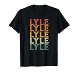 Retro Individual First Name Lyle T-Shirt