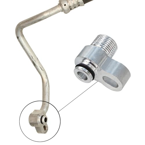 Image of 3pcs R134a Adapter Fittings Hose Tank and Car Refrigerant Quick Connect Automotive Custom AC Lines Compressor Drier Condenser Radiator Fitting for R134a Auto Air Conditioning Hose