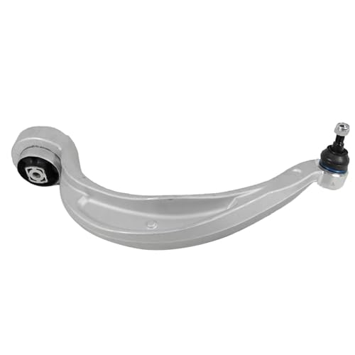 Image of Detroit Axle - 8pc Front End Control Arms Kit for 2009 2010 Audi A4 Quattro, 4 Lower Forward Rearward Control Arms with Ball Joints 4 Inner Outer Tie Rod Ends Replacement