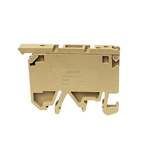 Davitu 100pcs ASK-1EN SAK/JXB-2.5RD DIN rail universal class wire cable Terminal connectors Wire Cable Terminals