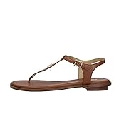  Michael Kors Sandalia Mallory Thong para Mujer Modelo 40S1MAFA2L Color Marrón (230 Luggage) (Numeric_36)