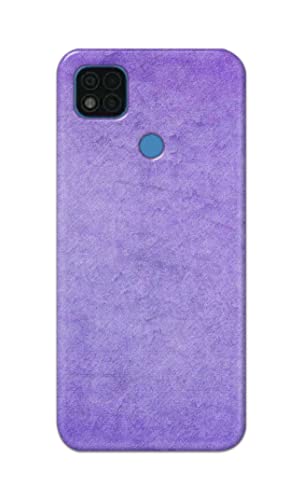 Image of Plain Purple Hard Back Case Cover for Poco C31, Redmi 9C, Redmi 9 Activ, Redmi 9 Back Cover -(J5) VNS2226