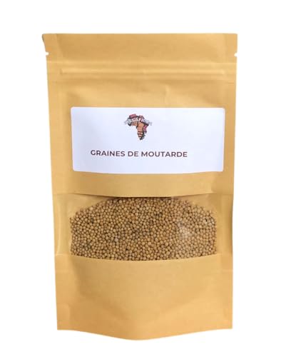 Semillas de mostaza – Especia entera aromática – Sabor intenso para cocina y salsas – 50 g
