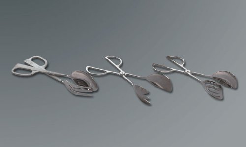 American Metalcraft TONG3 Stainless Steel Spoon/Spatula Tong