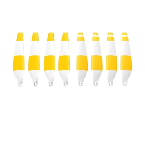 �����p�v���y���ADJI MINI 4 Pro�ɑΉ��A6030F��m�C�Y�y�ʃv���b�v8�ARC���[�V���O�h���[���X�y�A�A�N�Z�T���[(8pcs Yellow)