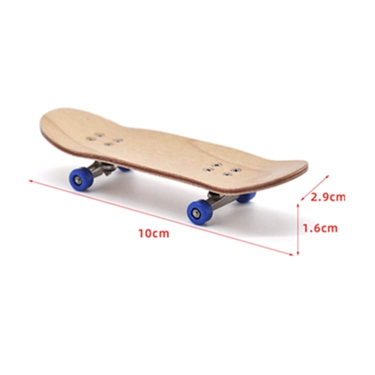 BIGH Fingerboard Aus Ahornholz - Mini-Skateboard Als Schlüsselanhänger, Mit Schraubendreher