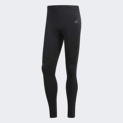 adidas Men's Response Long Tights, Black/Black, Medium