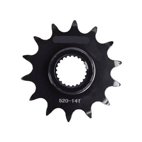 Pignon avant 520 14T résoud usure chaine moto YFM250 250CC millesimes 2008-2013