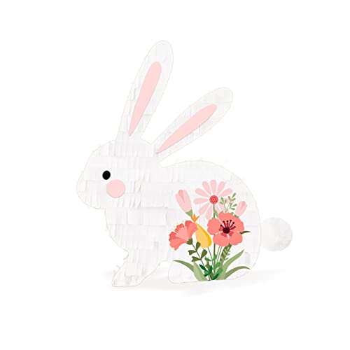 NICROHOME Hase Pinata, Rosa Piñatas für Party Deko, Kinder Geschenke, Karneval Events, Geburtstag, Babyparty Gartenparty Tierthemenpartys Cover