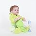 Bambola Reborn Femmina Piccola - 22inch/55cm Bambola, può Sedersi? Nicery Reborn Baby Doll - Regali di Compleanno Reborn