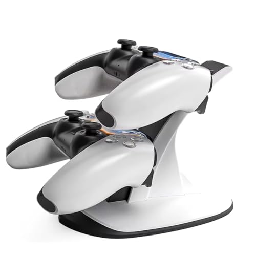 Ya en mundofriki.es: Base de Carga para Mando PS5 Playstation5 con Conexión USB-C y Indicadores LED, Cargador Rápido para 2 Mandos Inalámbricos PlayStation 5, Diseño Compacto (PS5 Base de Carga Usb-c 2 Mandos)
