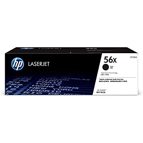 Toner HP 56X cartouche laser noir haute capacité pour impression de document pro