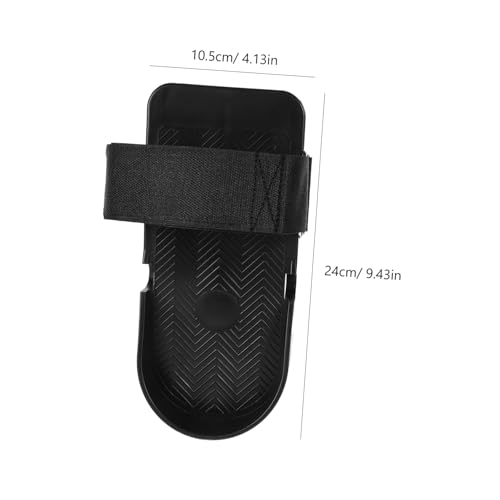 OHPHCALL 1 Pair Rowing Machine Foot Pedals Anti-Skid Rowing Machines Pedals Sliders Seat Concept 2 Rower Foot Strap Indoor Rowing Machine Pedals Use Rowing Machine Accessories Plastic Black - Thumbnail 2