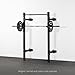 Titan Fitness X-3 Series 80-inch Wall Mounted Folding Power Rack, Space Savings Rack, Folds up to 5-inches from The Wall