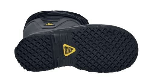 Shoes For Crews Bullfrog Elite, Men's, Women's, Unisex Composite Toe (Ct) Work Boots, Slip Resistant, Water Resistant, Black, Men's 15 Women's 16.5 #TOP5