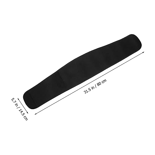 Soporte lumbar cómodo Negro para fitness y deporte miniatura 3
