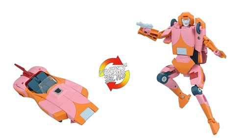 Transformers Takara Tomy Missing Link C-07 Arcee Prototype Adult Collectible Action Figure, 15+