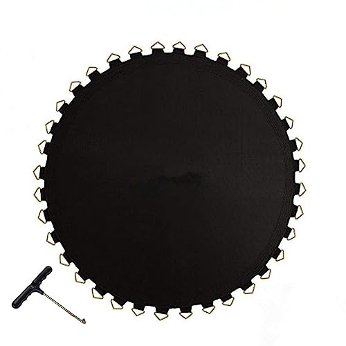Trampolin Sprungtuch für Trampoline Ø 306 cm, mit 60 Ösen, PP Trampolin Ersatzteile Sprungmatte Water-Resistant, UV Resistant