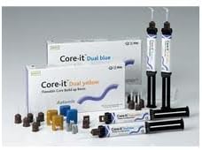 Core-it Automix, Dual Blue Flowable Core Build up Resin