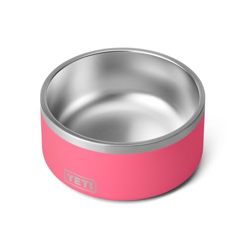 YETI Boomer 8, Stainless Steel, Non-Slip Dog Bowl, Holds 64 Ounces, Tropical Pink - image 6
