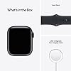 Apple Watch Series 7 (GPS, 41mm) Midnight Aluminum Case with Midnight Sport Band, Regular (Renewed) #4