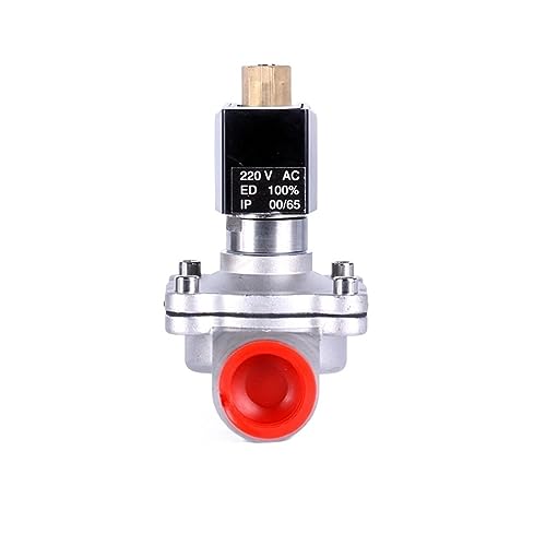 Électrovanne inox DN40 1.5 pouces 2W-400-40B haute résistance pour distribution d'eau