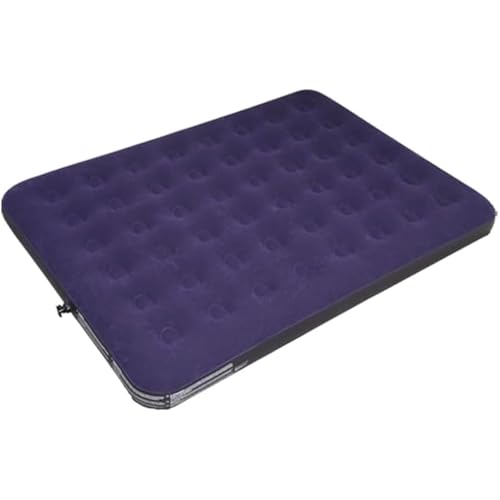 Nuwani Queen Size Air Mattress - Inflatable Foldable Airbed for Camping, Home & Travel Guests, Waterproof Blow Up Mattress, Portable Sleeping Pad Accessories 80