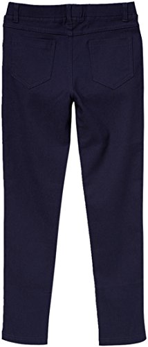 Image of ToBeInStyle Girl's Denim Easy Styling Classic Timeless Everyday Jeans Zip-Up Closure