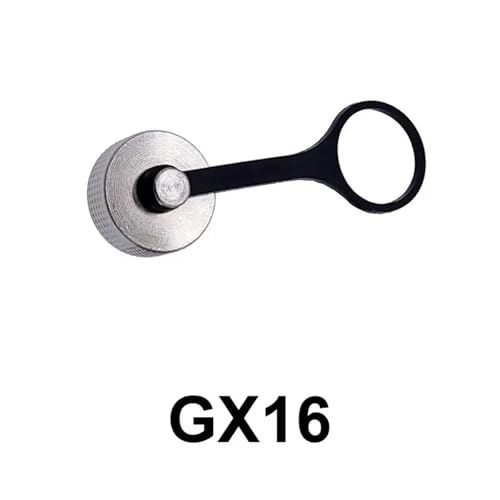 Tapa de metal para conector GX16 GX12 GX20 protector roscado antipolvo pack de 10 2