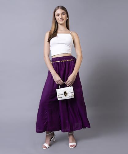 Image of Rayon Comfort Fit Palazzo