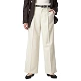 [ユナイテッドアローズ グリーンレーベル リラクシング] size SHORT/TALLあり キチントボトムス サキソニー ワイド パンツ 35141992007 0350 OFF WHITE(03) M(38)