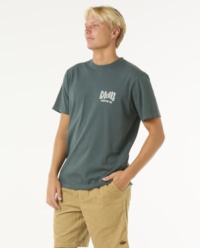 Rip Curl Men's Relaxed Fit Logo Crew T-Shirt2