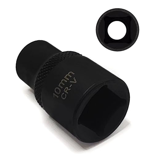 Image of 10mm 1 /2 inch Drive 5 Sided Pentagon Socket for Nissian, Wrench Tool | Balance Shaft fixings, Brake Caliper Bolt Screw Removal, Brake Caliper Socket, Fuel Pump Fixings