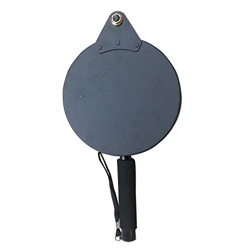 Specchietto per Ispezione Sottoscocca - Specchietto di Sicurezza da 20 Cm di Diametro, Facile da Trasportare, Leggero E Resistente, Ad Alta Risoluzione, Nero.