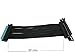 Sintech PCIe 4.0 16X Riser Card,PCI-E Express X16 Extension Cable, Compatible with GTX RTX Radeo Series GPU Card(90Degree 20cms)