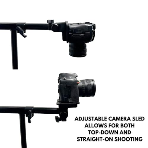 Image of Glide Gear REVO 180 Camera Rig - 180 Orbiting Transition Mount - DSLR /Mirrorless, 1 /4 inch & 3 /8 inch Options, Dual Shooting Modes, Aluminum Build - Great for Transition Shots