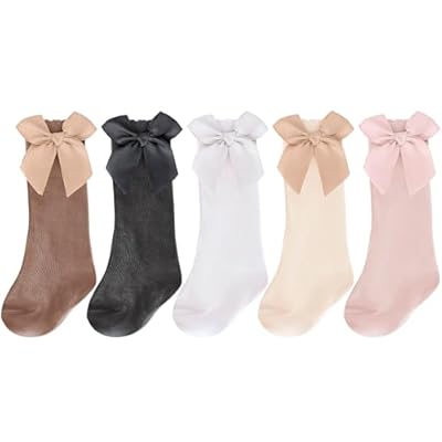 DRESHOW Calcetines hasta la Rodilla para Niña Calcetines de Vestir para Niño Pequeño Calcetines con Lazo para Bebé Calcetines Infantiles de Algodón | Ya disponible en tu tienda friki favorita! En mundofriki.es! DRESHOW Calcetines hasta la Rodilla para Niña Calcetines de Vestir para Niño Pequeño Calcetines con Lazo para Bebé Calcetines Infantiles de Algodón | Ya disponible en tu tienda friki favorita! En mundofriki.es!