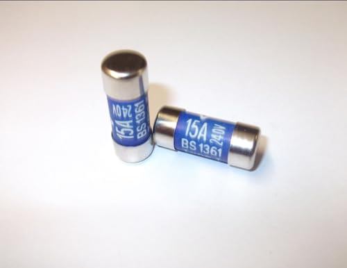 Consumer Unit Fuse Board Fuses 5Amp,15Amp,20Amp,30Amp,45Amp Electric Box Fuse (15 Amp, 3)