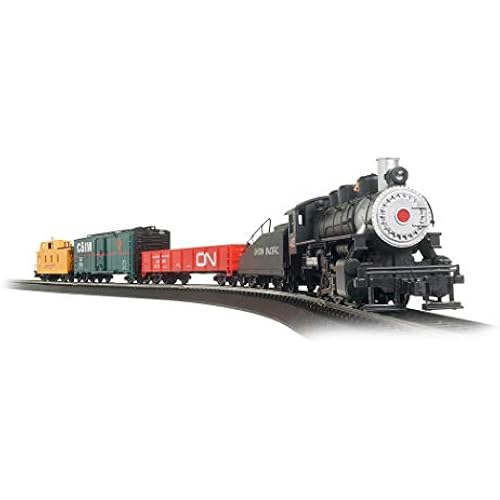 Bachmann Trains - Pacific Flyer Ready To Run Electric Train Set - HO Scale