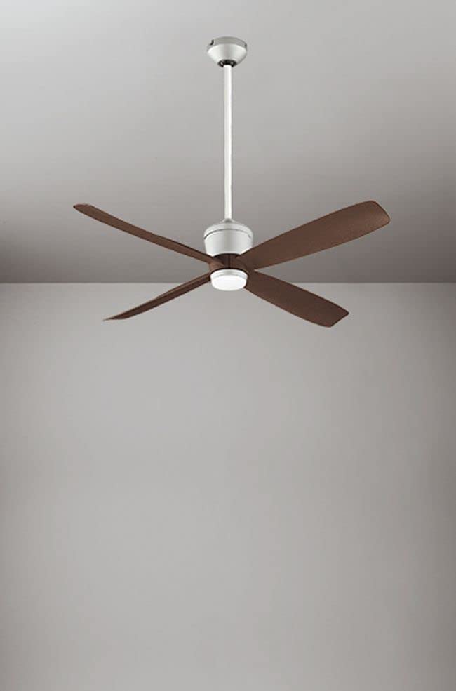 Amazon | オーデリック シーリングファン シルバー 軽量 DCモーター大