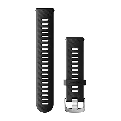 Garmin Pulsera de cambio rápido de 20 mm, apta para Venu, Venu 2Plus, Venu SQ/SQ2, Vivoactive 3/5, serie VivoMove, Forerunner 55/245/645, Approach S40/S42/S12, D2 Air