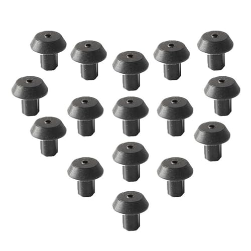 Pieds en Caoutchouc pour Cuisinière à Gaz - Rechange et Bouchons de Trou - 16 Pièces