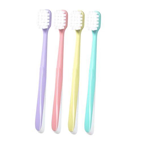 CALLARON 4Piezas Blandas Para Adultos De Unidades y Cuidado y Cómodo Para Oral Diaria