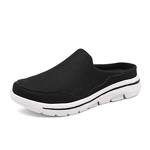 Eliogn Women's Men's Slip-On Clogs Comfortable Non-Slip Muller Shoes Breathable Mesh Fashion Walking Shoes Casual Sneakers for Men and Women - Main Image