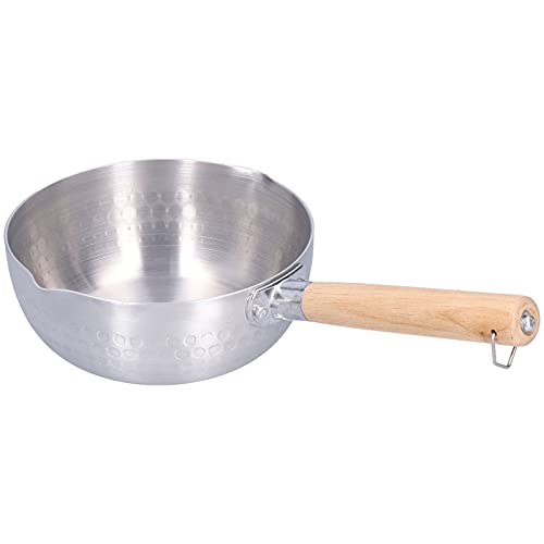 LiebeWH 18 Cm/7,1 Zoll Kochtopf 304 Edelstahl Kochtopf Suppentopf Stahltopf Nahrungsergänzungstopf Haushaltsdampfer Kleiner Milchtopf ohne Deckel für den Küchengebrauch, LiebeWHg4r271fxus