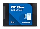 WD Blue SA510 SSD, 2TB 2.5" SATA SSD, Read speeds up to 560 MB/s, Includes Acronis True Image for WD, Disk & Cloning Migration, Backup & Recovery, Ransomware Protection Upgrade for PC/Laptop