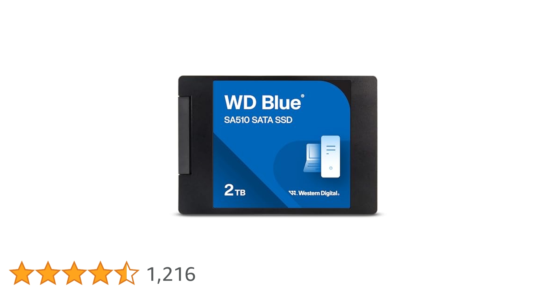 【新品未開封】WD Blue SA510 SSD 2TB Western Digital 2TB Blue SA510 M.2 SATA SSD with 560MB/s