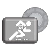 BibBits Magnetic Race Bib Holders (Runner Design)