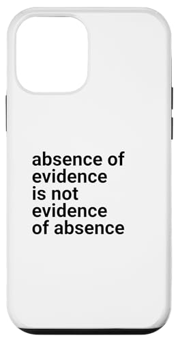 Absence of Evidence Scientific Method and Religious Design �X�}�z�P�[�X iPhone 12 mini �p